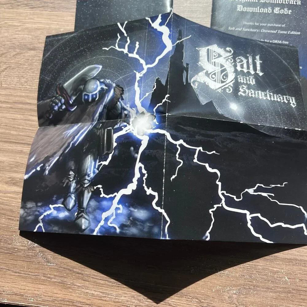 Salt and Sanctuary Manual / Soundtrack insert